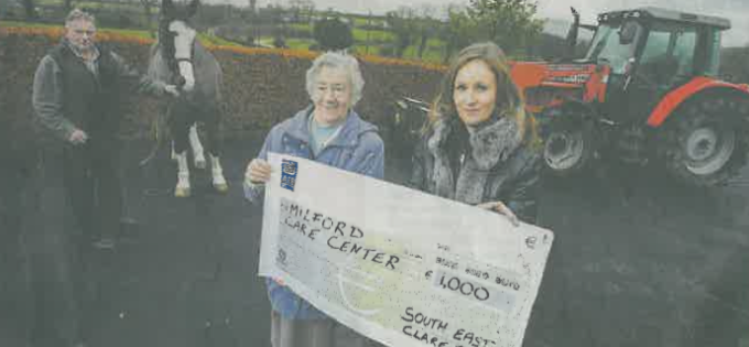 Proceeds for Milford Hospice